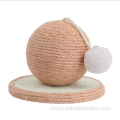 eco-friendly ball shape sisal durable cat toys
